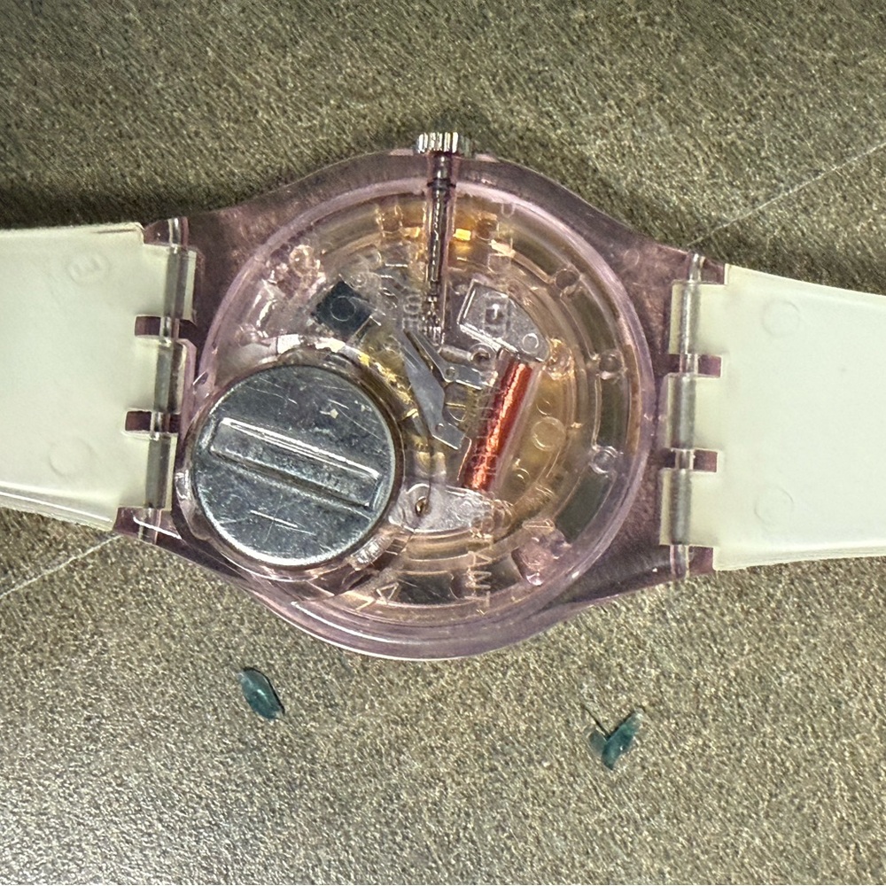 Vintage Swatch ASTRAPI (GP126) watch from the 2004 Athens Olympic Games - Picture 5 of 7